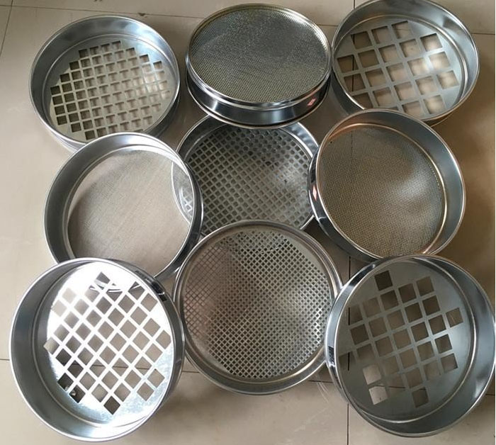 Standard Sand Test Sieve model size