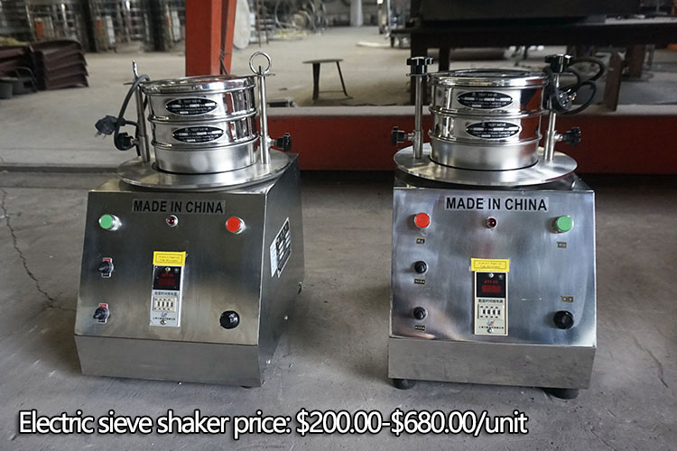 Electric sieve shaker price