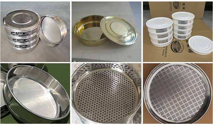 Electromagnetic Sieve Shaker frame, mesh material