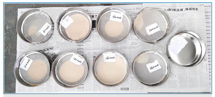 Pharmacopoeial Sieves Application