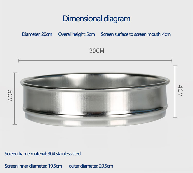 200mm Test Sieve Shaker Dimensions