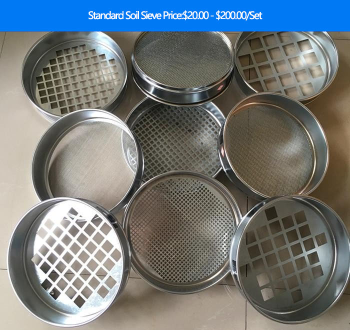 How much is a set of Standard Soil Sieve?