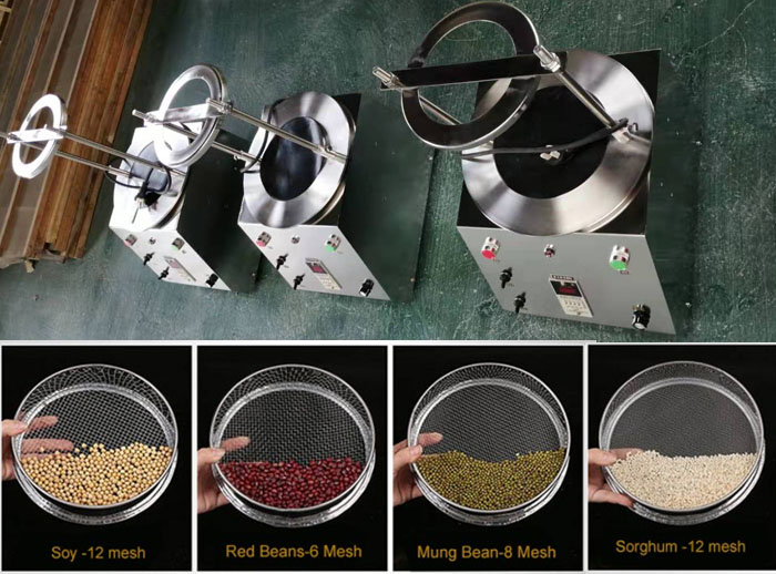 What are the uses of electromagnetic sieve shaker