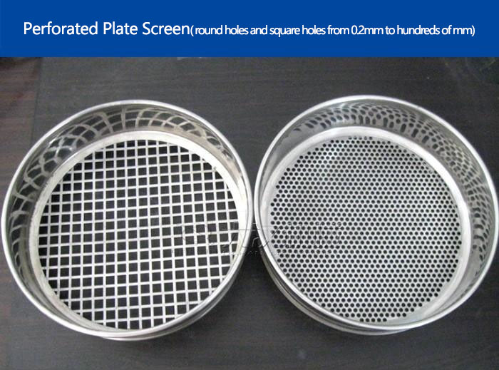 perforated plate screen