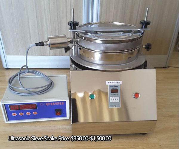 How much is an Ultrasonic Sieve Shake?