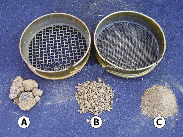 Cement Test Sieve function