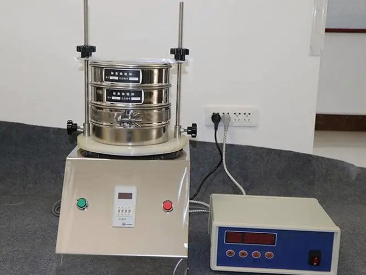 Desktop electric laboratory sieve shaker